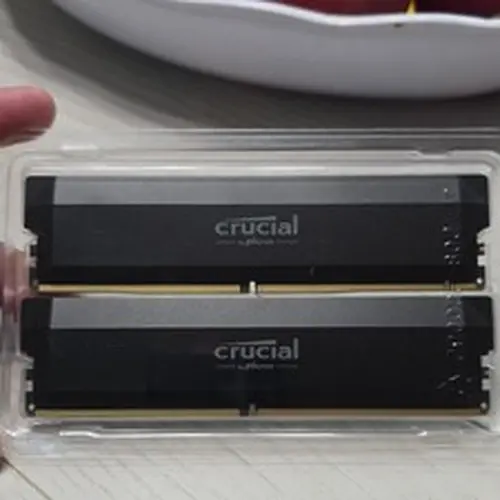 Crucial DDR5 Pro 64GB (2x32GB) DDR5-6000 DIMM Desktop Memory Kit
