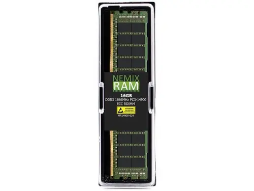 NEMIX RAM 16GB (1X16GB) DDR3 1866MHZ PC4-14900 2Rx4 1.5V 240-PIN ECC RDIMM Compatible with Hynix HMT42GR7BFR4C-RD Registered Server Memory
