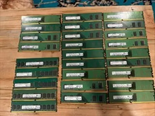 Lot of 27 Mix Brands 4GB DDR4-2400/2133 Desktop Memory RAM