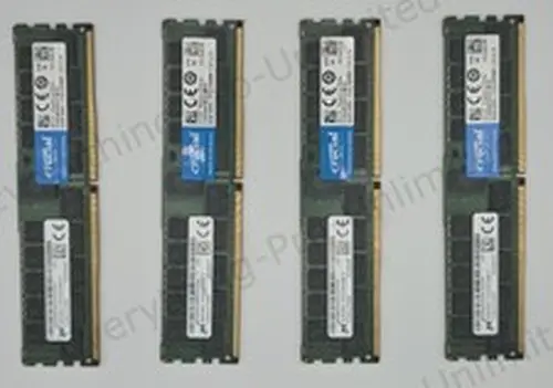 128GB (4x32GB) Crucial DDR4-2133 ECC Registered RDIMM PC4-2133P 2Rx4 Server RAM