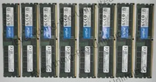 256GB (8x32GB) Crucial DDR4-2133 ECC Registered RDIMM PC4-2133P 2Rx4 Server RAM