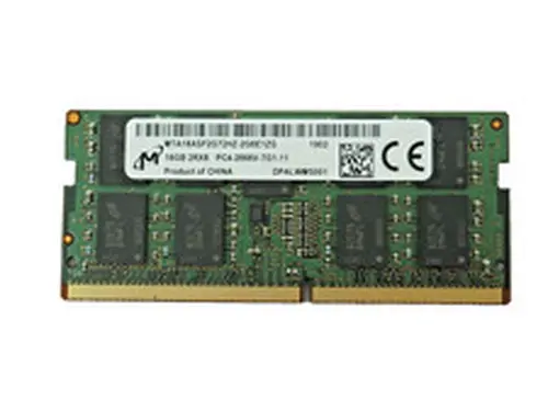 Micron 16GB DDR4-2666 ECC SODIMM MTA18ASF2G72HZ-2G6E1 Server Memory RAM