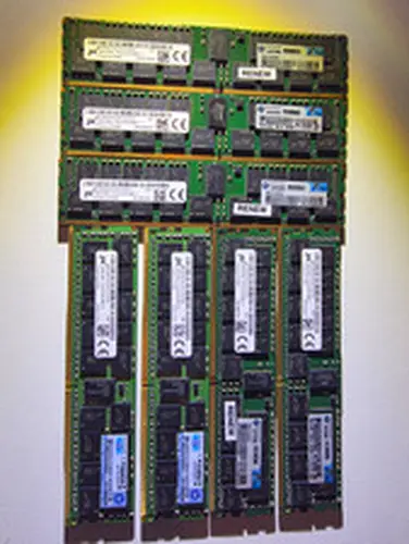 Lot of 7x Micron 16GB DDR4-2133MHz 2Rx4 ECC Reg Server RAM 112GB