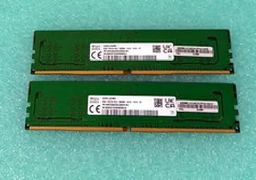 SK Hynix 16GB Kit (2x8GB) DDR5 UDIMM PC5-5600B 1Rx16 HMCG66AGBUA084N Desktop
