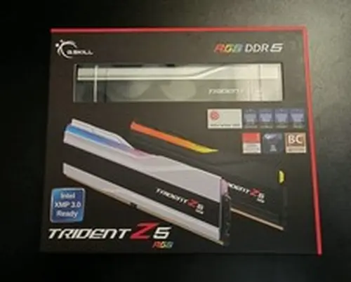 G. SKILL 32GB DDR5 Trident Z5 RGB 6000MHz CL36 Silver AMD EXPO + XMP 3.0
