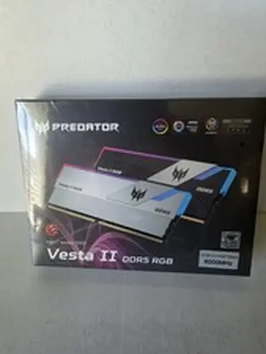 NEW Acer Predator Vesta II RGB 32GB 2x16GB RAM DDR5 6000MHz CL30-38-38-76 Black
