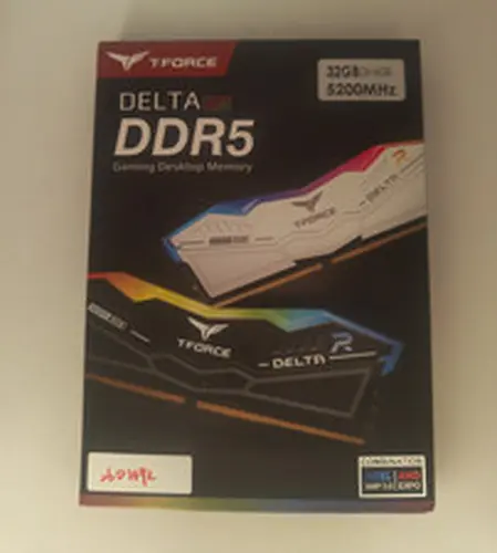 New Sealed T-FORCE DELTA RGB DDR5 32GB (2x16GB) 5200MHz DIMM Desktop Memory