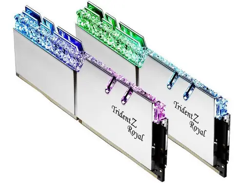 G. SKILL Trident Z Royal Series 16GB (2 x 8GB) 288-Pin RGB DDR4 SDRAM DDR4 4266 (PC4 34100) Desktop Memory Model F4-4266C19D-16GTRS