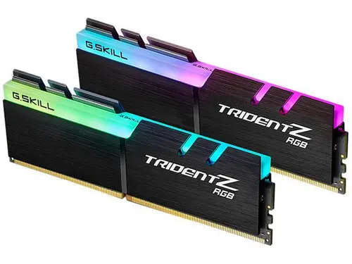 G. SKILL TridentZ RGB Series 32GB (2 x 16GB) 288-Pin PC RAM DDR4 3000 (PC4 24000) Desktop Memory Model F4-3000C16D-32GTZR