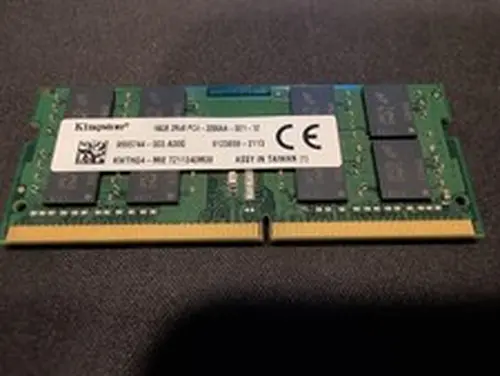 KINGSTON 16GB 2Rx8 PC4-25600 DDR4-3200 SO-DIMM MEMORY RAM KWTHG4-MIE