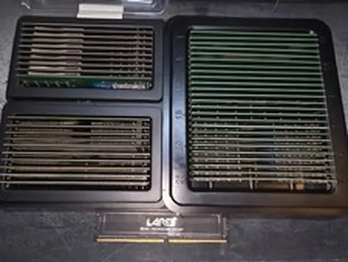 Lot of 46 4GB DDR4 Desktop RAM DIMM Memory 184GB Mixed Brands 2133-2666