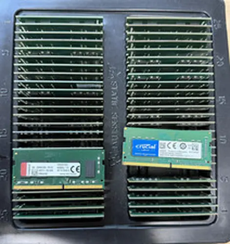 Lot of 50 Mixed Major Brand 4GB DDR4 SODIMM Laptop Memory RAM