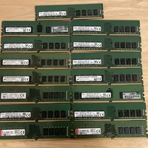 Lot of 15 16GB DDR4 Desktop Ram 15 × 16GB DDR4 Mixed Speeds (240GB Total)