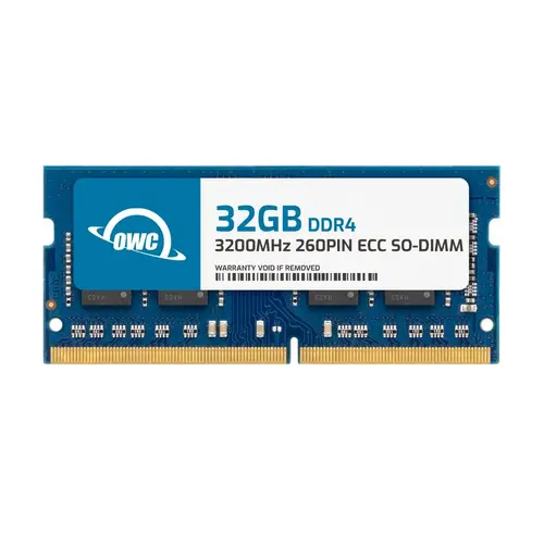 OWC 16GB 32GB DDR4 3200MHz ECC Unbuffered SODIMM 260pin Memory RAM