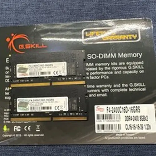 8GB DDR4 RAM x2 16GB DDR4-2400 Desktop Memory Kit