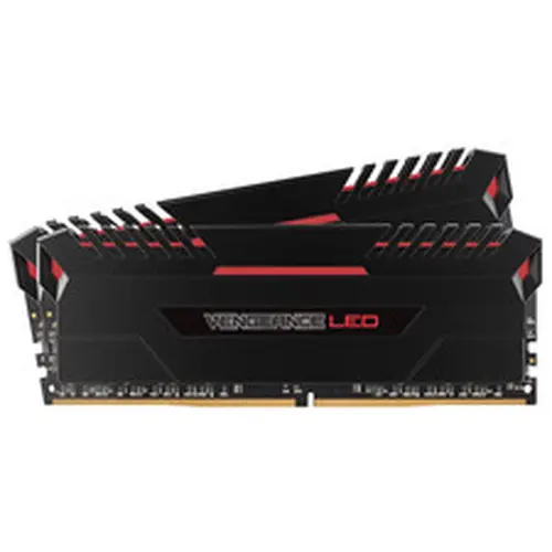 Corsair VENGEANCE LED 16GB (2x8GB) DDR4 3000MHz C15 Red LED Memory Kit RAM