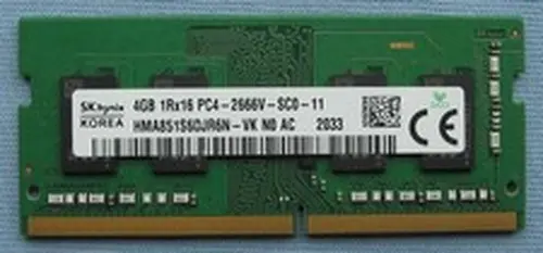 SK Hynix 4GB DDR4 PC4-2666V Sodimm Laptop Memory/RAM SDRAM HMA851S6DJR6N-VK