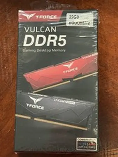 TEAMGROUP T-Force Vulcan 32GB DDR5-6000 Ram Matched Kit