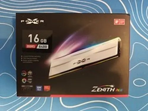 Silicon Power Zenith RGB DDR5 RAM 6400MT/s CL32 16GB (1x16GB) AMD EXPO/Intel XMP