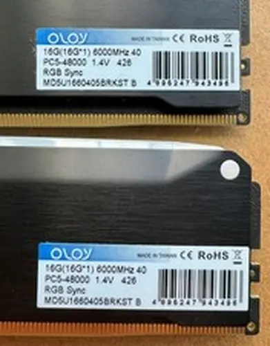 OLOy Blade Performance RGB 32GB (2 x 16GB) DDR5 6000 PC5 48000 Memory