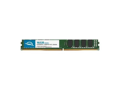 OWC 16GB DDR4 3200 PC4-25600 CL22 2Rx8 VLP 288-pin 1.2V ECC Unbuffered DIMM Memory RAM Module Upgrade for Select Workstations, Servers, and NAS...