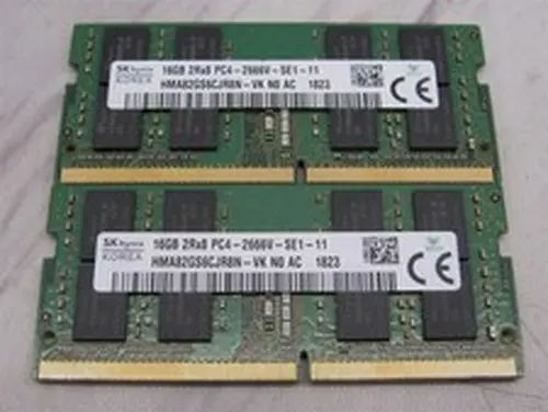 32GB (2x16GB) SK Hynix Samsung Micron 2Rx8 PC4-2400T DDR4 Laptop Memory RAM