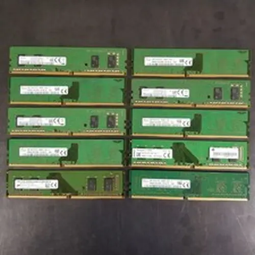 Lot of 10 Mixed Major Brand 4GB PC4-2666MHz DDR4 21300 Desktop Memory RAM