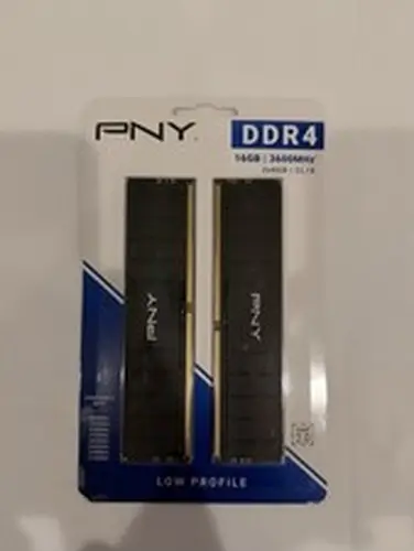 PNY XLR8 16GB 2x8GB DDR4-3600 CL18 Low Profile Desktop RAM NEW