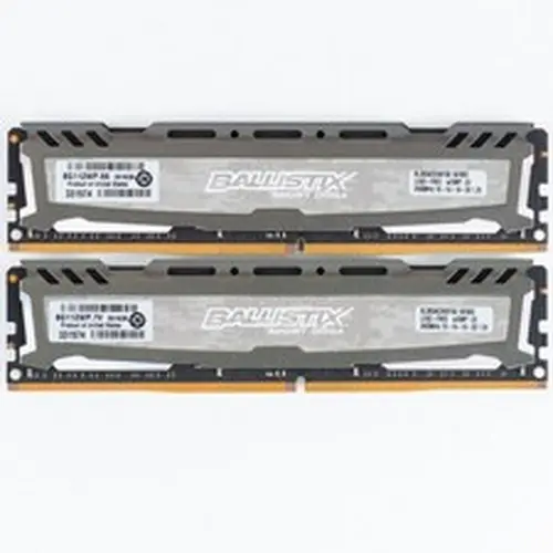 Ballistix Sport LT 16GB (2x8GB) DDR4 2400 PC4-19200 Memory RAM BLS8G4D240FSB
