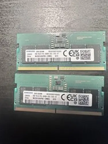 Samsung ddr5 sodimm Laptop 16gb Total 5600 MHz