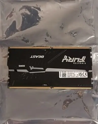 Kingston FURY Beast 32GB (2x16GB) DDR5-6000 DIMM Desktop RAM XMP 3.0