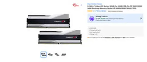 G.SKILL Trident Z5 Series 32GB (2 x 16GB) 288-Pin PC RAM DDR5 5600