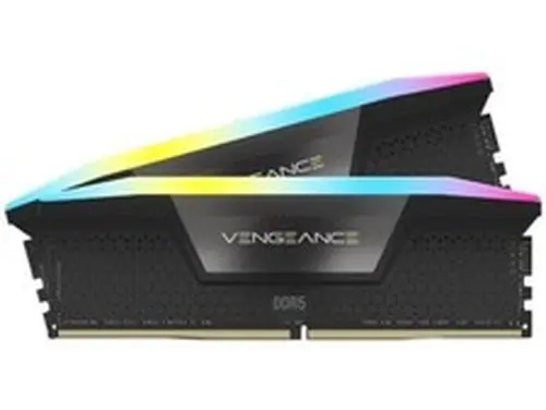 CORSAIR Vengeance RGB 64GB (2 x 32GB) 288-Pin PC RAM DDR5 5200 Desktop Memory