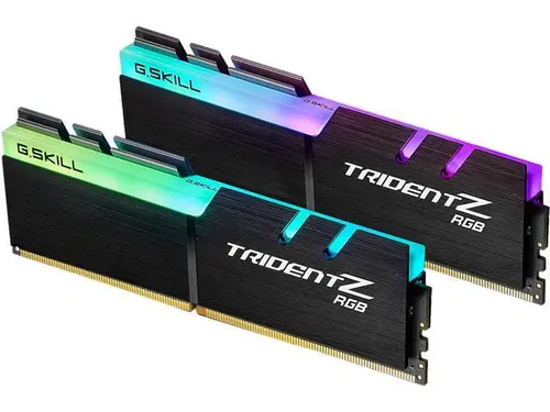 G. SKILL TridentZ RGB Series 32GB (2 x 16GB) 288-Pin PC RAM DDR4 3600 (PC4 28800) Desktop Memory Model F4-3600C16D-32GTZRC