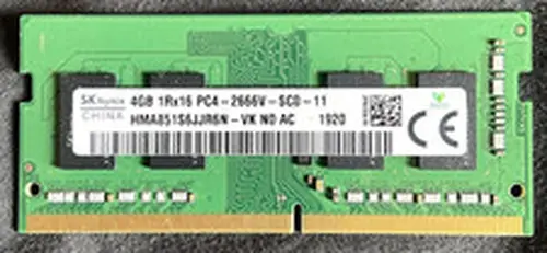 SK Hynix 4GB PC4-2666V SODIMM Laptop Memory RAM DDR4-3000
