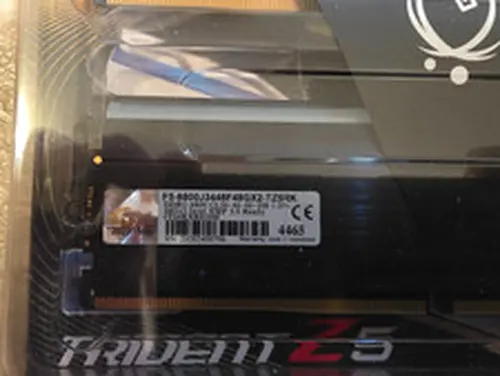 G.Skill Trident Z5 RGB DDR5 96GB (2x48GB) 6800 MHz CL34 XMP RAM Desktop Memory