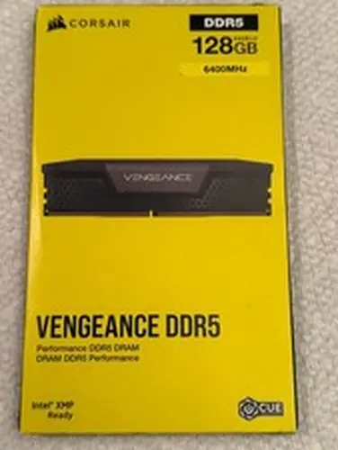 CORSAIR Vengeance DDR5 128GB 2x64GB 6400MHz CL42 CMK128GX5M2B6400C42