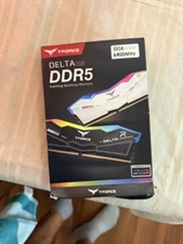 Team Group T-Force Delta RGB DDR5 DIMM 32GB (2x16GB) 6400MHz RGB Desktop Memory