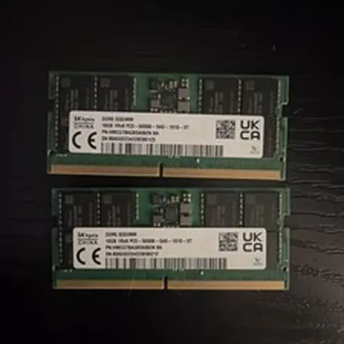 SK Hynix DDR5 32GB (2x16GB) 5600MHz SODIMM PC5-44800 Laptop Memory
