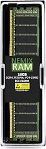 NEMIX RAM 16GB (1X16GB) DDR4 2933MHz PC4-23400 1Rx4 1.2V CL21 288-PIN ECC RDIMM Compatible with Hynix HMA82GR7CJR4N-WM Registered Server Memory