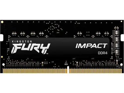 Kingston FURY Impact 32GB (1 x 32GB) 260-pin SO-DIMM DDR4 3200 MHz CL20 Black Memory (KF432S20IB/32)