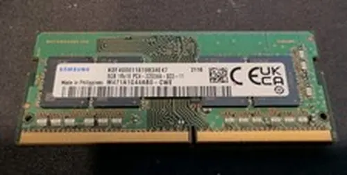 Samsung 8GB DDR4 3200 MHz PC4-3200AA SODIMM Laptop Memory RAM M471A1G44AB0-CWE