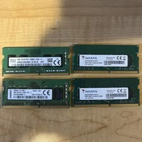 DDR4 SODIMM Laptop Memory RAM 8GB Mixed Brand and ONE 4gb 2666V SK Hynix