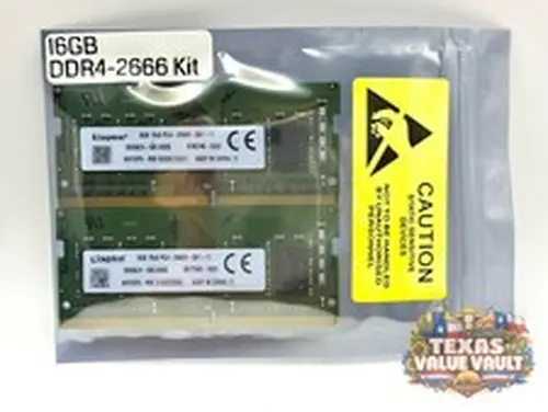 Kingston 16GB (2x8GB) 1Rx8 (PC4-21300) DDR4-2666 MHz SODIMM RAM Laptop Memory