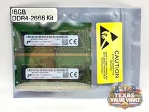 Micron 16GB (2x8GB) 1Rx8 (PC4-21300) DDR4-2666 MHz SODIMM RAM Laptop Memory