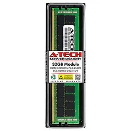 32GB DDR4 3200MHz PC4-25600 RDIMM (Replacement for Dell FM38V) Server Memory RAM