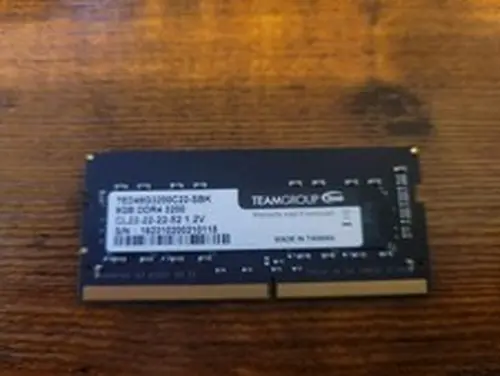 Team Group 8GB SODIMM DDR4 3200 PC4 1x8 Laptop Memory Ram TED48G3200C22-SBK