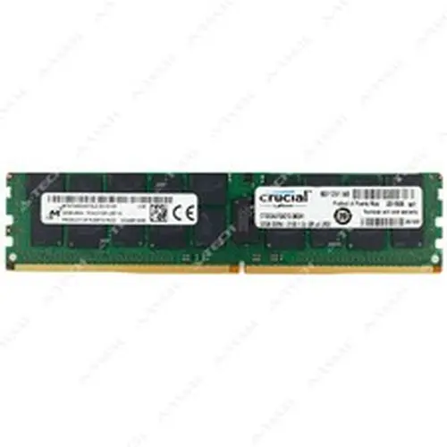 Micron 32GB DDR4 2133 MHz ECC LRDIMM Server Memory RAM (MTA72ASS4G72LZ-2G1A1) 1x