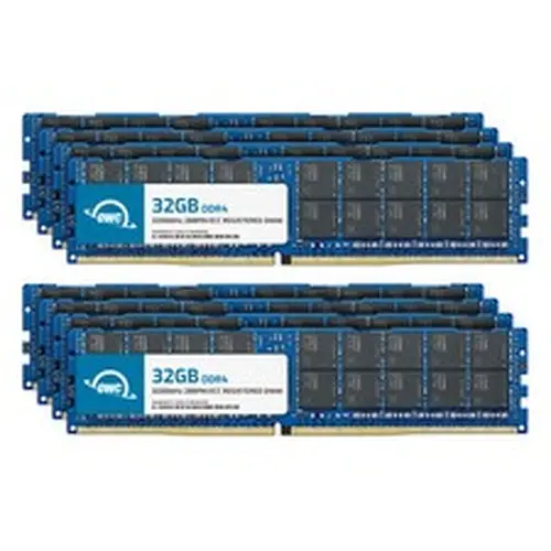 OWC 256GB (8x32GB) DDR4 3200MHz 2Rx4 ECC Registered RDIMM 288pin Memory RAM