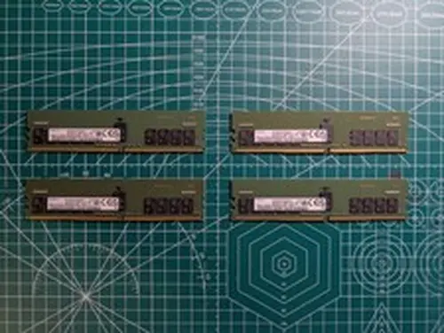 Samsung 64GB - 4 x 16GB DDR4-3200 ECC RDIMM M393A2K43DB3-CWEC0 PC4-3200AA